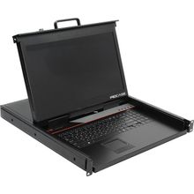 Коммутатор Procase    E1701HD    1U выдвижная однорельсовая PS   2 USB консоль с LCD 17"