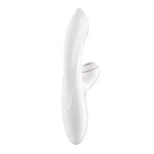 Вибромассажер с вакуумно-волновой клиторальной стимуляцией Satisfyer Pro + G-Spot - 22 см. (93786)