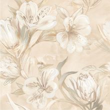 OPALE BEIGE FLOWER 63х63 (2шт 3компл) панно