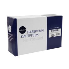 Картридж NetProduct (N-CE250X) для HP CLJ CP3525 CM3530, Восстановленный, Bk, 10,5K