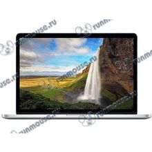 Ноутбук Apple "MacBook Pro 15" MJLQ2RU A" (Core i7 2.20ГГц, 16ГБ, 256ГБ SSD, Iris Pro, WiFi, BT, WebCam, 15.4" 2880x1800, OS X), серебр. [135738]