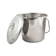 Ведро COMFORTIKA пищевая сталь с крышкой