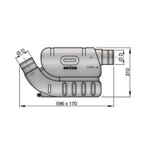 Vetus Водяной замок Vetus LSL90 596 x 170 x 310 мм под шланг 90 мм