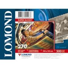 LOMOND 1106103 фотобумага суперглянцевая А6 (10 х 15 см) 270 г м2, 500 листов