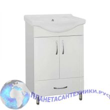 Тумба с раковиной Style Line Эко Стандарт 9 под умывальник Уют 55