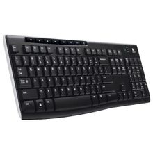 Клавиатура logitech k270, беспроводная, usb, black, черная, 920-003757