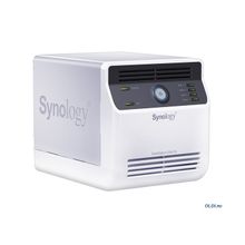 Synology DiskStation DS413j 1,6GhzCPU 512Mb RAID0,1,10,5,5+spare,6 up to 4HDDs SATA(3,5 or 2,5) 2xUSB 1eSATA 1GigEth iSCSI 1xIPcam(up to 5) 1xPS p n: DS413J