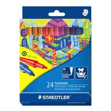 Набор фломастеров Noris Club, 24 цвета, картонная упаковка