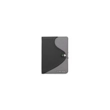 чехол PocketBook S-style LUX (VPB-Sf613Gr) для 613, 611 кож-зам   ткань, black   gray