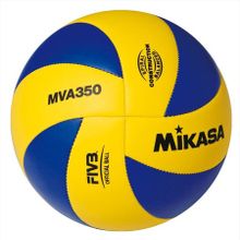Мяч волейбольный Mikasa MVA350SL р 5 любительский синт.кожа, облегч., маш.сшивка облегченный