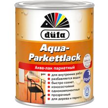 Dufa Aqua Parkettlack 750 мл шелковисто матовый