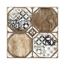 Керамогранит Брюгге 3Д тип 2 черный (узор) 40х40 (1,76м2 84,48м2)