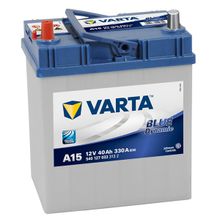 Аккумулятор автомобильный Varta Blue Dynamic A15 6СТ-40 прям. (42B19R) 187x129x225