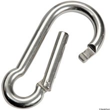 Osculati Carabiner hook with flush closure AISI 316 8 mm, 09.190.08