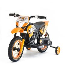 Детский кроссовый электромотоцикл Qike TD Orange 6V - QK-3058-ORANGE