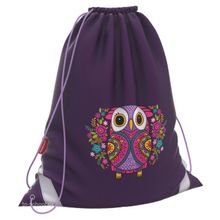 Рюкзак Erich Krause - ErgoLine 15L - Flower Owl - с мешком