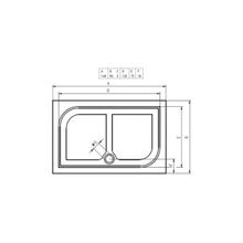 Душевой поддон Riho Kolping DB36 (DB3600500000000) 140x90
