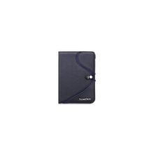чехол PocketBook S-style (VPB-Si613Blue) для 613, 611 кож-зам, black   синий