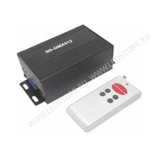 DMX-RGB контроллер   LN-SD-DMX (12V, ПДУ-RF 6кн, SD-карта)