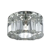 Novotech НП IP20 хром прозрачный 369511 NT11 032 G4 40W 220V VETRO