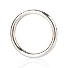 Стальное эрекционное кольцо STEEL COCK RING - 3.5 см. Серебристый