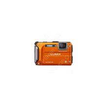 Фотокамера цифровая Panasonic Lumix DMC-FT4. Цвет: оранжевый