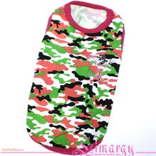 Маечка "Camo" розовая (21см )