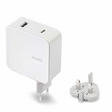 Зарядное устройство Moshi ProGeo USB-C Wall Charger 42W для устройств с USB-C, протокол USB PD 3.0 (5 9 15 В)  99MO022117