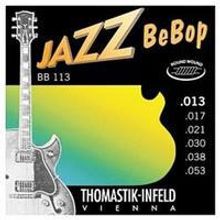 BB113 Jazz BeBob Комплект струн для электрогитары, Medium Light, сталь никель,13-53, Thomastik