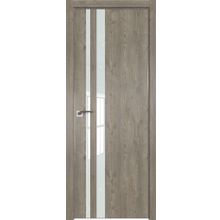  Двери ProfilDoors Модель 16ZN Цвет Каштан темный Стекло Lacobel Белый
