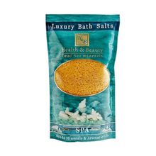 Соль Мертвого моря для ванны желтая Ваниль Health&Beauty 500г