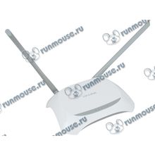 Беспроводной маршрутизатор TP-Link "TL-WR840N ver.4.0" WiFi 300Мбит сек. + 4 порта LAN 100Мбит сек. + 1 порт WAN 100Мбит сек. (ret) [140596]