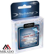 Леска мононить Mikado TSUBAME UNDER ICE II  0,10 (30 м) - 1.95 кг.