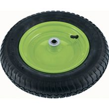 Колесо пневматическое 3.25 3-8, длина оси 65 мм., подшипник 20 мм. СИБРТЕХ