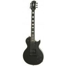 LTD MATT HEAFY SIGNATURE LES PAUL CUSTOM-7 EBONY