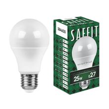 Saffit Лампа светодиодная Saffit E27 25W 2700K Шар Матовая SBA6525 55087 ID - 235145