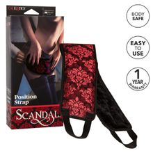 California Exotic Novelties Удерживающее устройство Scandal Position Strap (черный с красным)