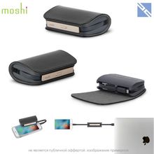 Внешний аккумулятор Moshi IonBank 3K черный с проводом lightning USB  99MO022128