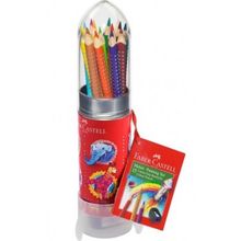 Faber-Castell цветные Grip Ракета в тубе 15 шт