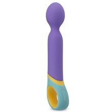 EDC Фиолетовый вибромассажер Base Wand Vibrator - 24 см. (фиолетовый)