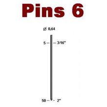 Микрошпилька без шляпки Omer Pins 6 - 35мм