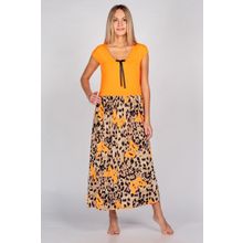 Платье женское Экзо-Баттерфляй оранжевый