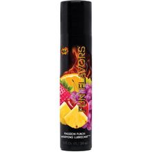 Разогревающий лубрикант с ароматом фруктов Wet Fun Flavors 4-in-1 Passion Punch 30мл