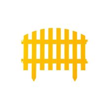 Забор декоративный желтый Grinda "Ар Деко" 422203-Y (28x300см)