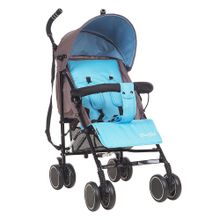 BAMBOLA Коляска трость PALLINO Т.Серый Голубой  (разъемный бампер, чехол на ножки) 2 шт кор