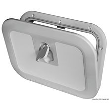 Osculati Flush inspection hatch RAL 7042 380 x 280 mm, 20.291.60