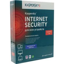 ПО   Антивирус Kaspersky Internet Security   KL1941RBEFS   для всех устройств на 5 устройств  на  1  год