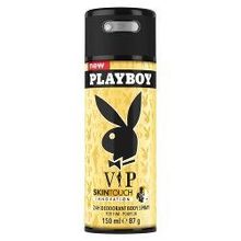 Дезодорант-спрей Playboy VIP Male Skintouch, 150 мл