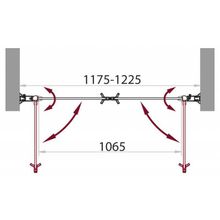 Душевая дверь в нишу BELBAGNO SELA-B-2 SELA-B-2-100-C-Cr