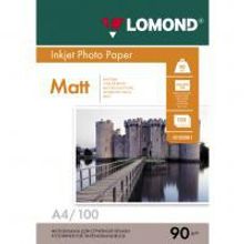 LOMOND 0102001 фотобумага матовая односторонняя А4, 90 г м2, 100 листов